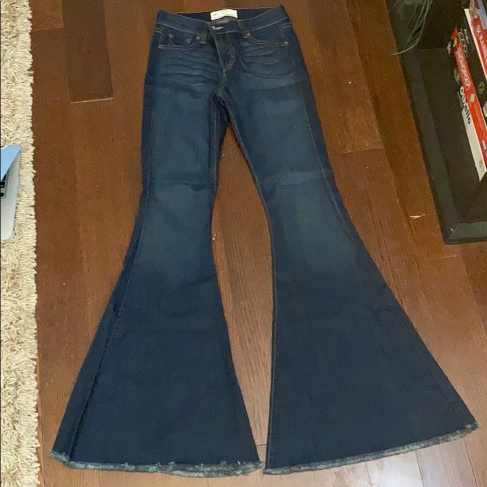 Free People Super Flare Jeans NWOT